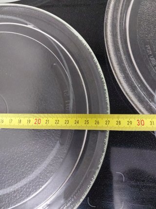Plato de microondas de cristal