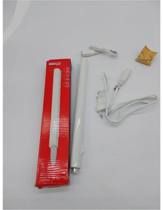 BRILONER - Luz Cocina Bajo Mueble - Color Blanco - 31 -3 x 2 -2 x 3 cm - Incl. 1 x LED 4W 400Lm 4.000K - Cable Incluido - Luz Bajo Mueb