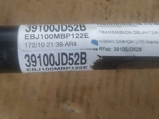 TRANSMISION DELANTERA DERECHA NISSAN QASHQAI (J10) Acenta
