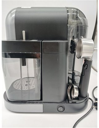 Cecotec Cafetera Semiautomática Power Instant-ccino 20 Chic Serie Nera. para café molido y en cápsulas - 20 Bares - Depósito de Le