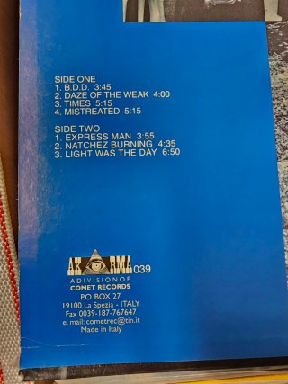 Groundhogs - Blues Obituary LP