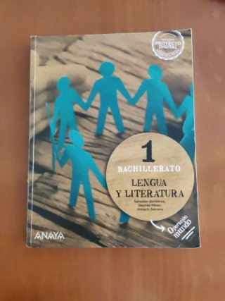 Lengua y Literatura, 1 Bachhillerato