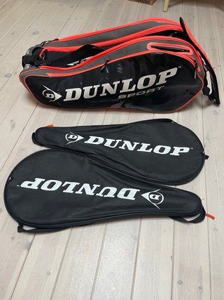 Dunlop Raquetas Tenis y Bolso Deportivo