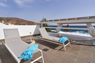 Casa de vacaciones cerca de la playa con 4 terraza