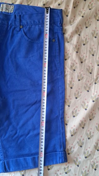Bermudas NEW CARGO JEANS azules