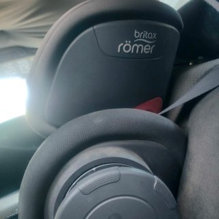 Silla coche Britax Römer negra