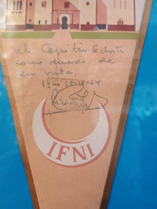 Banderín Estado Mayor Sidi Ifni