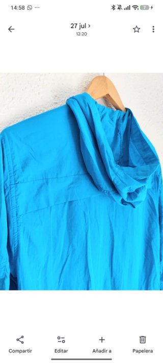 Chaqueta Pretty Green Azul Talla M
