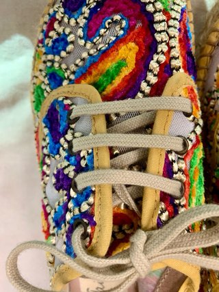 Alpargatas Gaimo Multicolor Bordadas