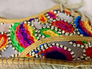 Alpargatas Gaimo Multicolor Bordadas