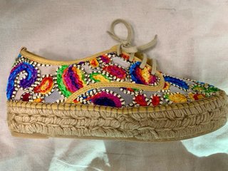 Alpargatas Gaimo Multicolor Bordadas
