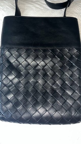 Bolso Bottega Veneta Negro Piel Trenzada