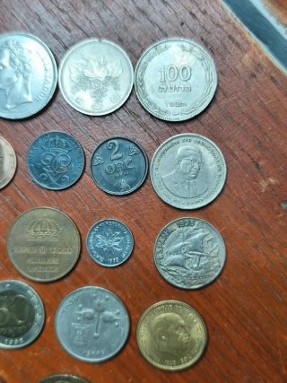 Lote 20 monedas del mundo seleccionadas
