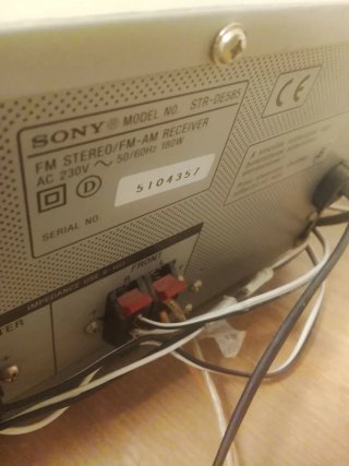 Amplificador Sony AV