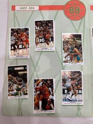 Álbum Baloncesto 88 Michael Jordan NBA