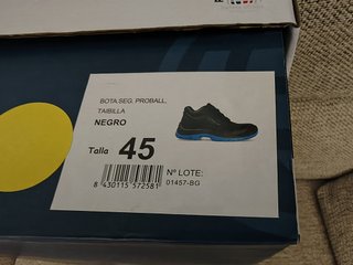 Botas de seguridad Proball Talla 45 Negras/Azules