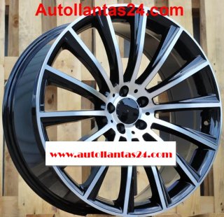 604 Juego 4 llantas mercedes benz r119052