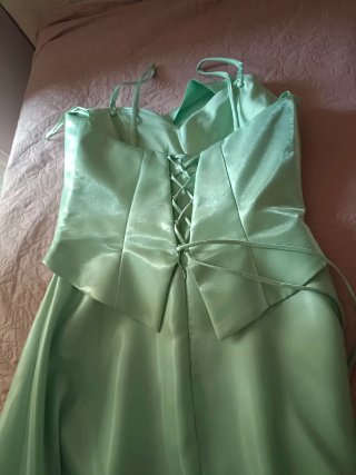 Abito da cerimonia verde
