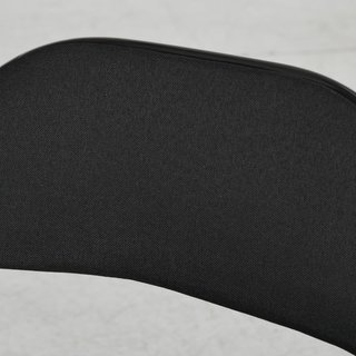 Juego de 6 Sillas Plegables en Efecto Lino con Asiento Acolchado, Sillas Plegables Compactas Portátiles de Acero, Silla Plegable para Interior para Casa, Oficina, Cocina, Eventos, Negro