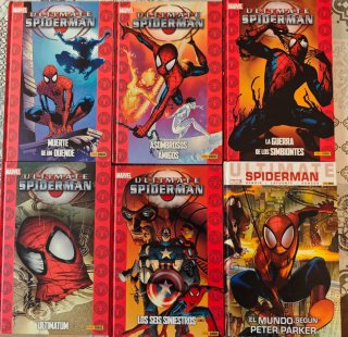 Ultimate Spiderman coleccionable.