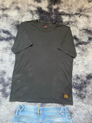 Maglietta Levi's Nera Vintage Retro Streetwear