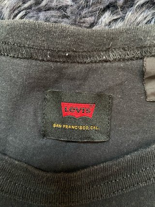 Maglietta Levi's Nera Vintage Retro Streetwear