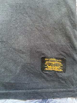 Maglietta Levi's Nera Vintage Retro Streetwear