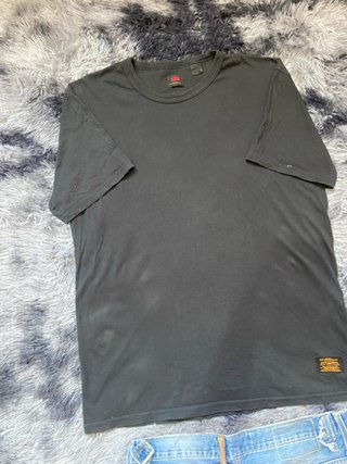 Maglietta Levi's Nera Vintage Retro Streetwear
