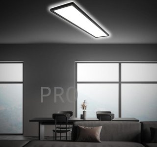 Plafón LED rectangular ultra plano - Briloner