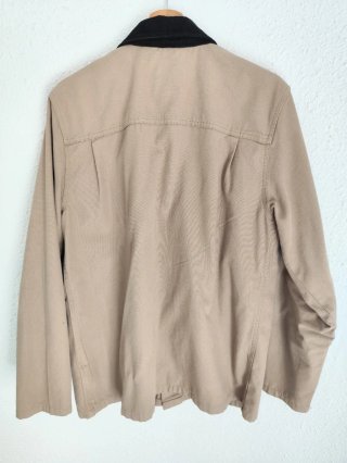 Chaqueta Vans Talla M Beige Negra