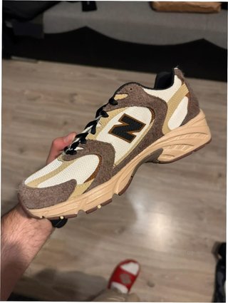 New Balance 530 Talla 38.5 Marrón y Beige