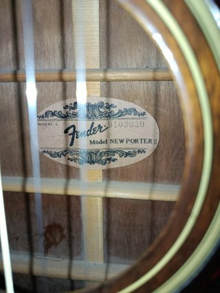 Guitarra Acústica Fender Newport 80s