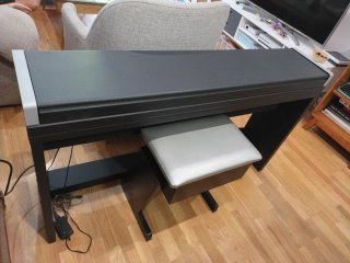 Piano Digital Alta  gama Korg LP-380 Negro