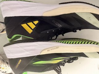 Zapatillas Adidas Adizero Negras y Verdes