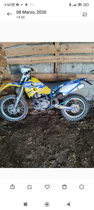 Despiece de Husaberg 450 Enduro.