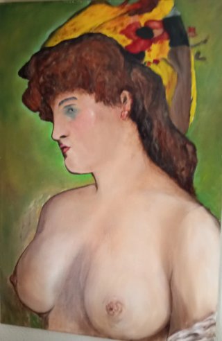 Cuadro Impresionista Mujer