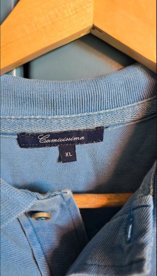 Polo uomo Camicissima azzurra taglia XL