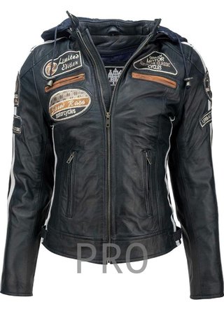 Giubbotto in Pelle da Moto Donna - Urban Leather