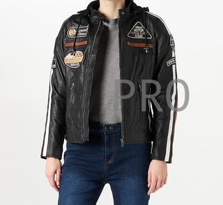 Chaqueta Moto Mujer - Urban Leather
