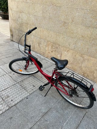 Bicicleta Paseo Roja Reacondicionada