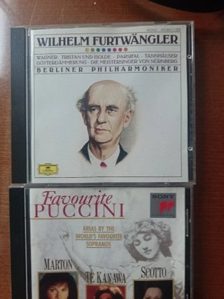 Lote 3 CDs Música Clásica Furtwängler Puccini