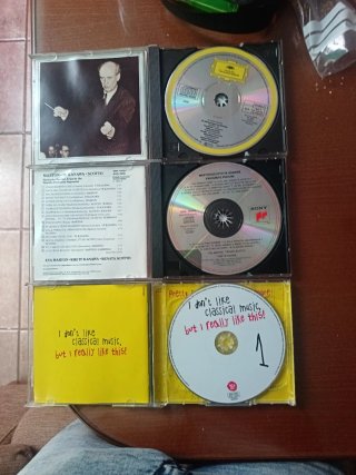 Lote 3 CDs Música Clásica Furtwängler Puccini