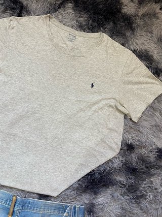 Polo Ralph Lauren Maglietta Grigia Vintage