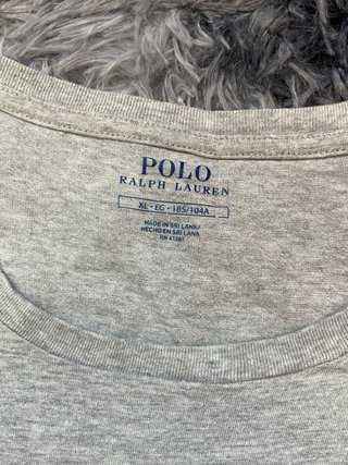 Polo Ralph Lauren Maglietta Grigia Vintage