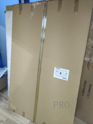 Pizarra magnética de acero de pared - Nobo