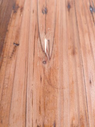 Mesa redonda extensible madera