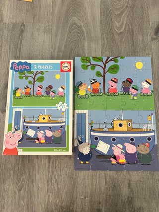 Puzzles Peppa Pig 2 Puzzles 20 Piezas