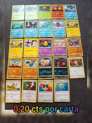 24 Cartas Pokémon Pokémon Go