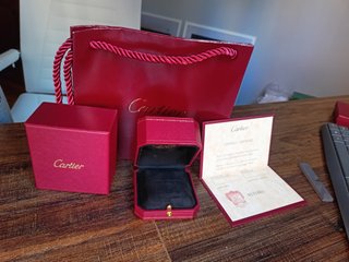 Scatola Cartier Rossa