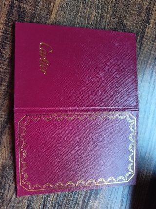 Scatola Cartier Rossa